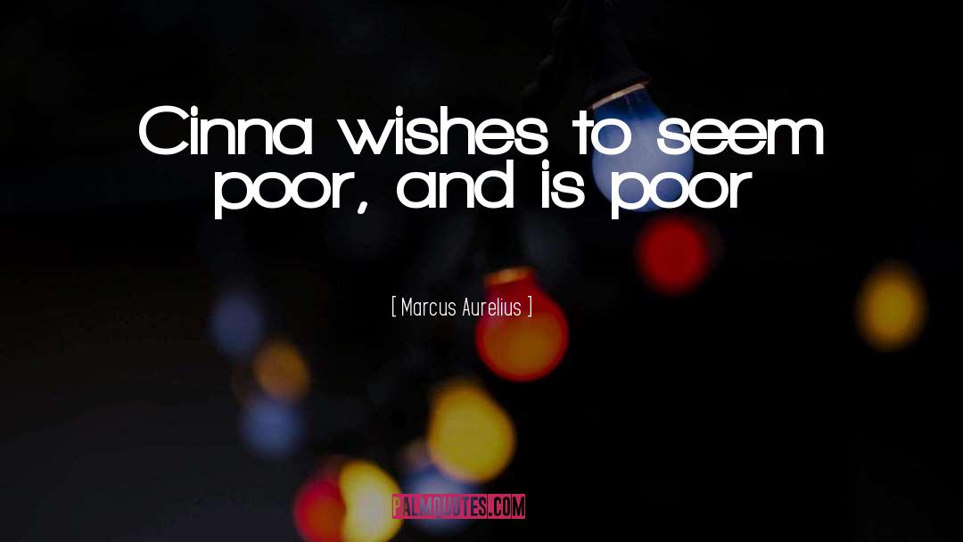 Poverty quotes by Marcus Aurelius
