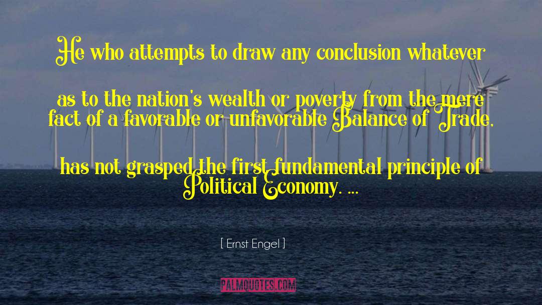 Poverty Wealth quotes by Ernst Engel