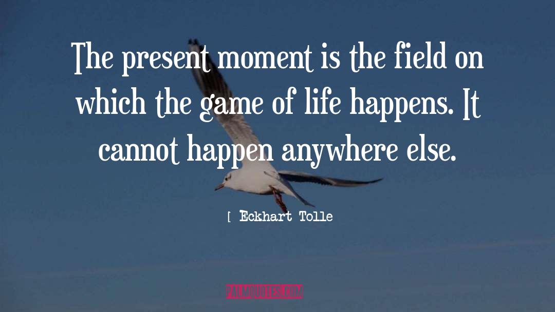 Povich Field quotes by Eckhart Tolle