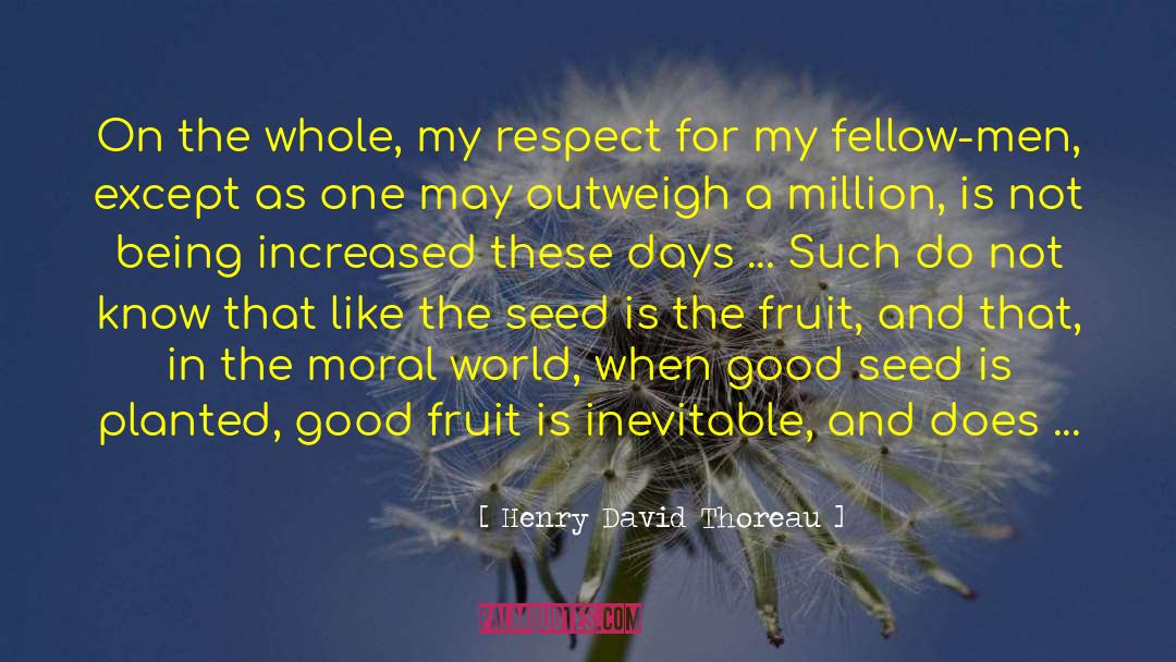 Povich Field quotes by Henry David Thoreau