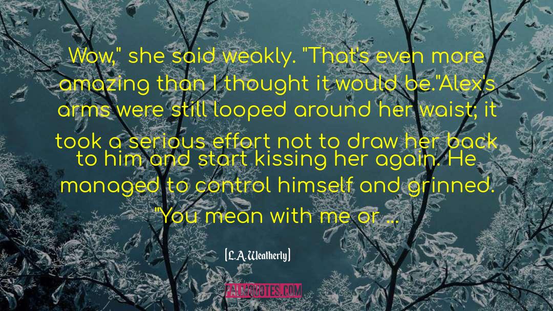 Powderface Willow quotes by L.A. Weatherly