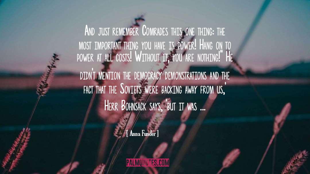 Power Ballad quotes by Anna Funder