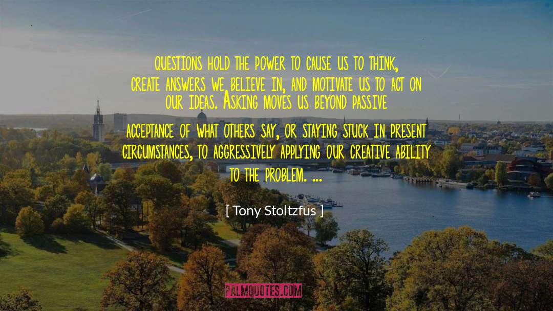 Power Couple quotes by Tony Stoltzfus