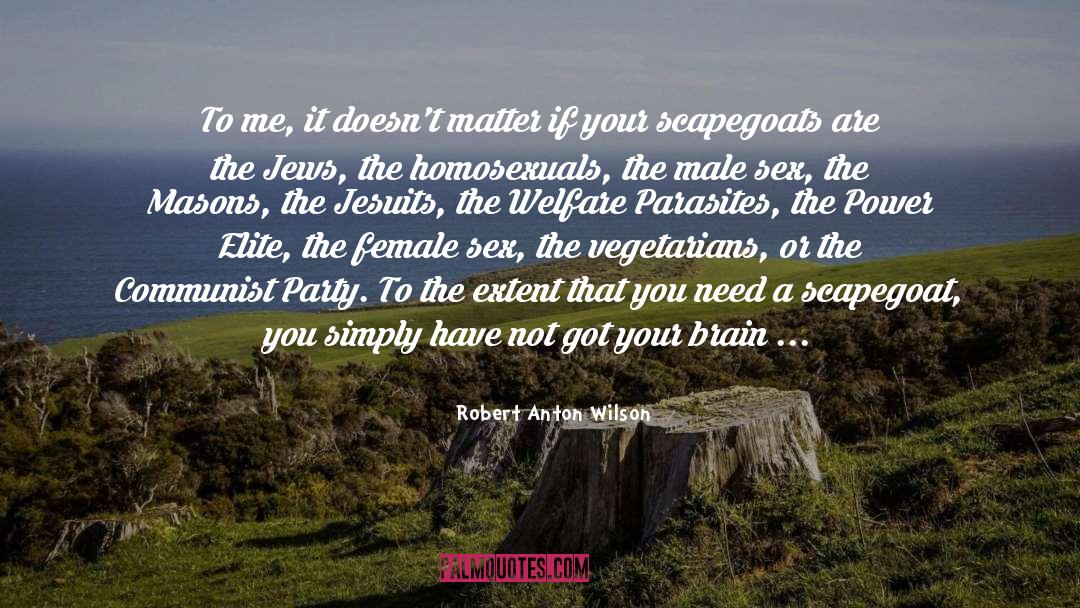 Power Elite quotes by Robert Anton Wilson