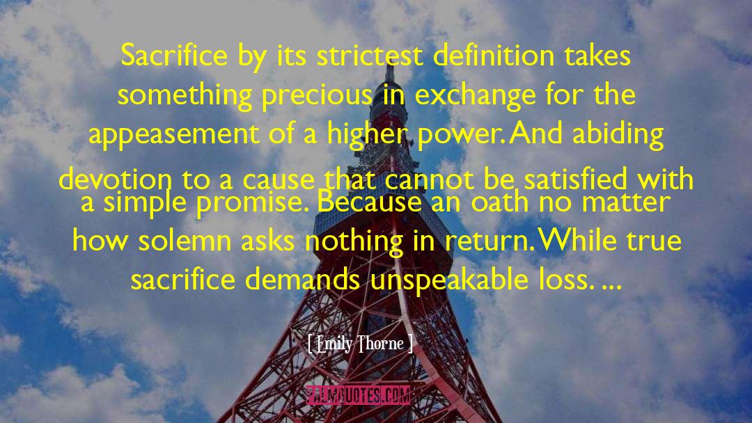 Power Exchange Books quotes by Emily Thorne