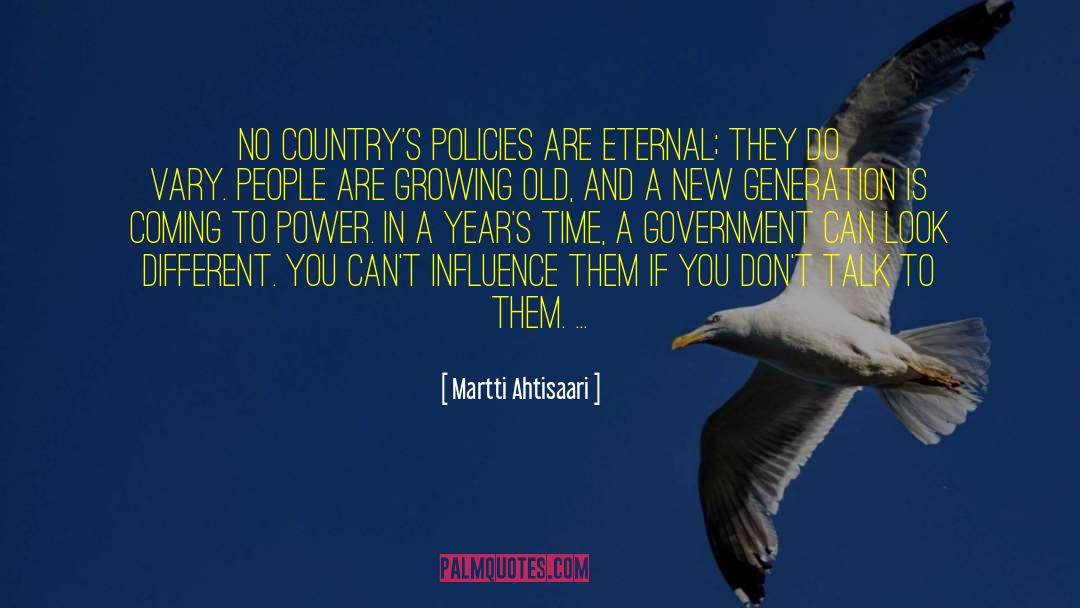 Power Government quotes by Martti Ahtisaari