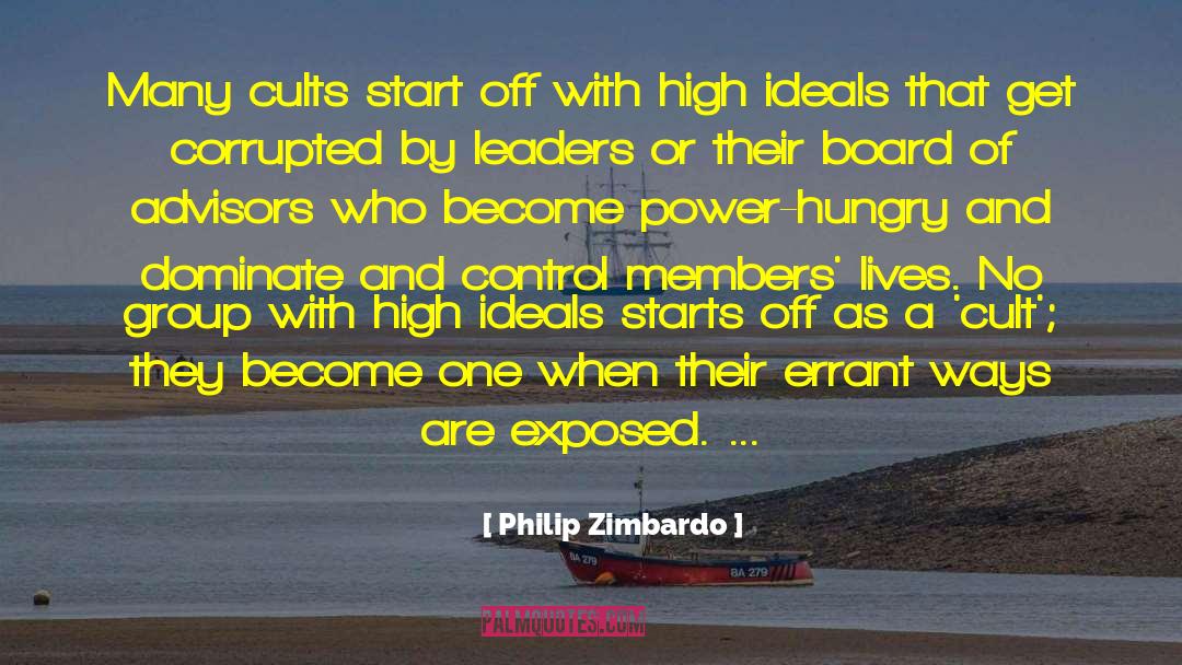 Power Hungry quotes by Philip Zimbardo