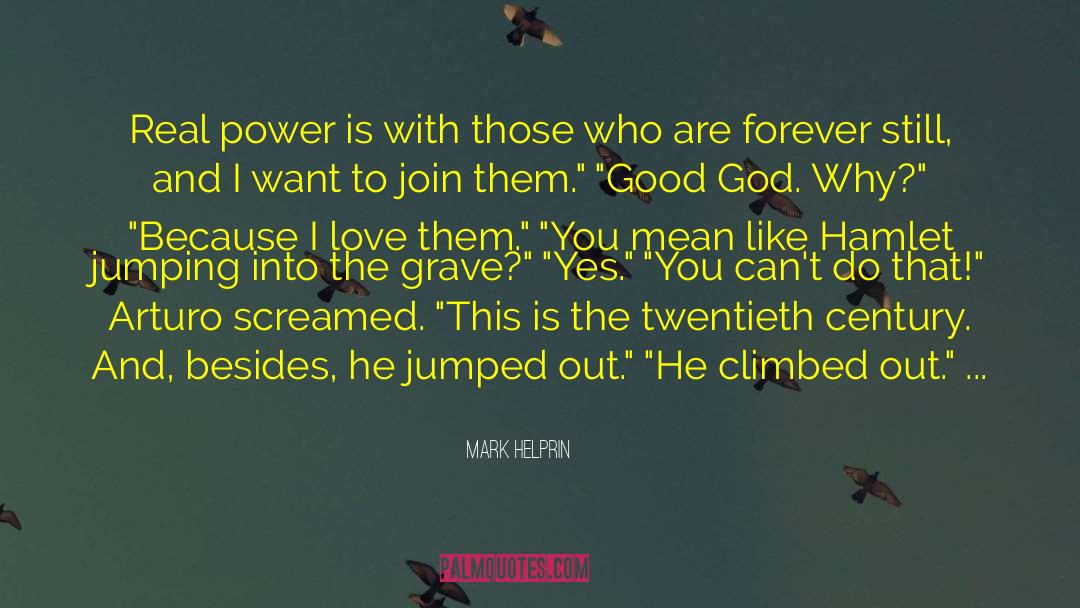 Power Hungry quotes by Mark Helprin