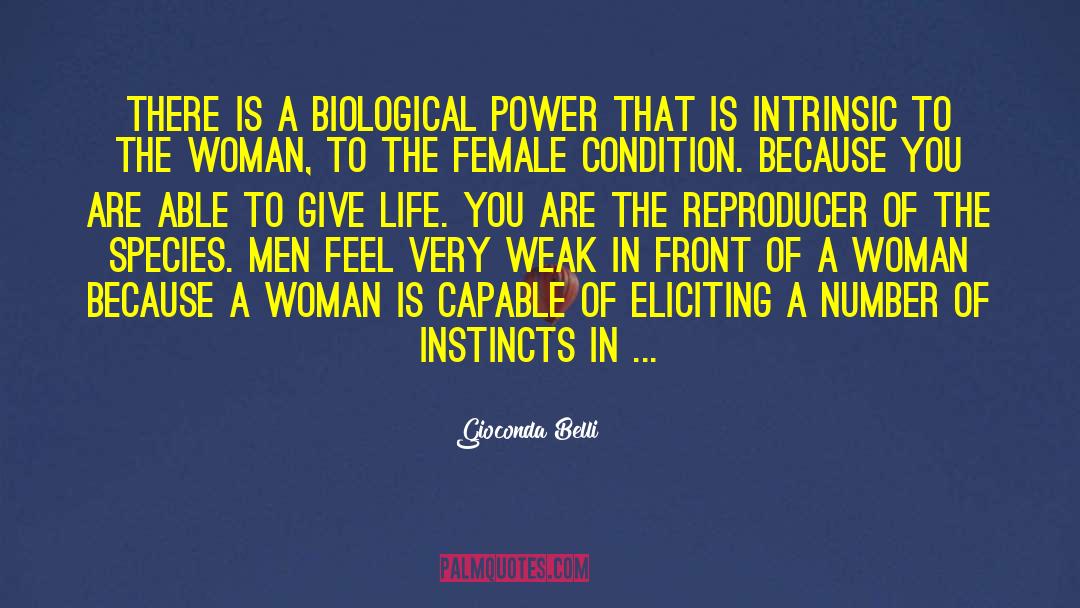 Power Imbalance quotes by Gioconda Belli