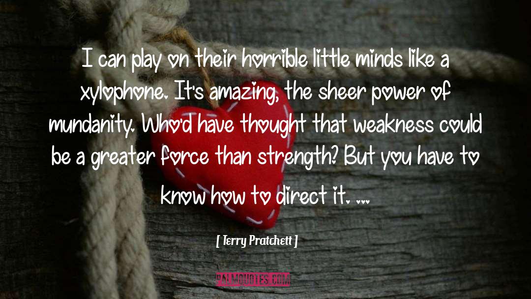 Power Imbalances quotes by Terry Pratchett