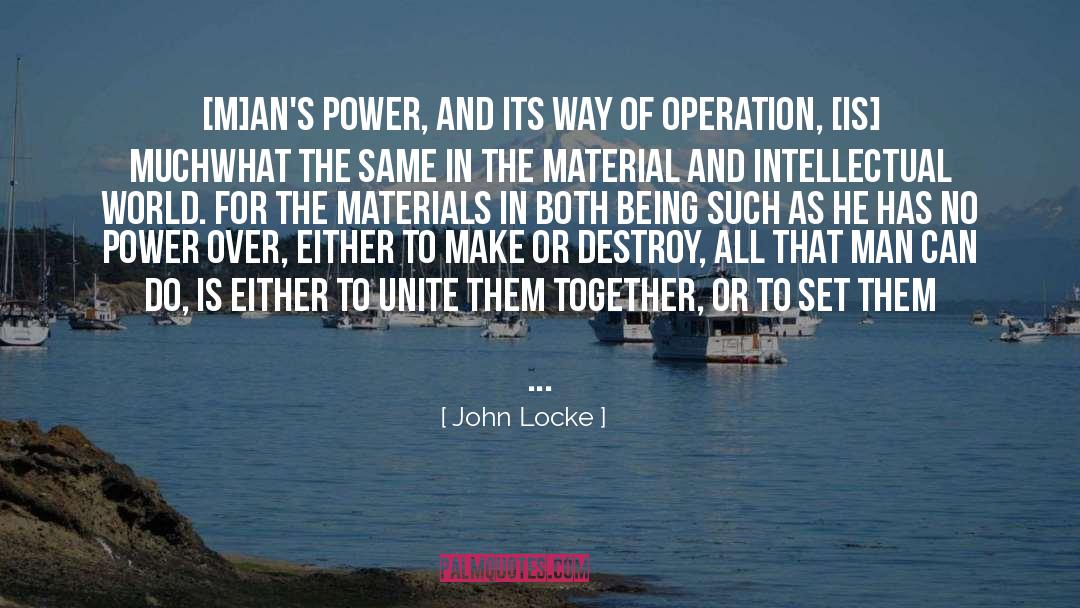 Power Imbalances quotes by John Locke