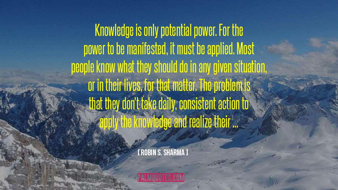 Power Imbalances quotes by Robin S. Sharma
