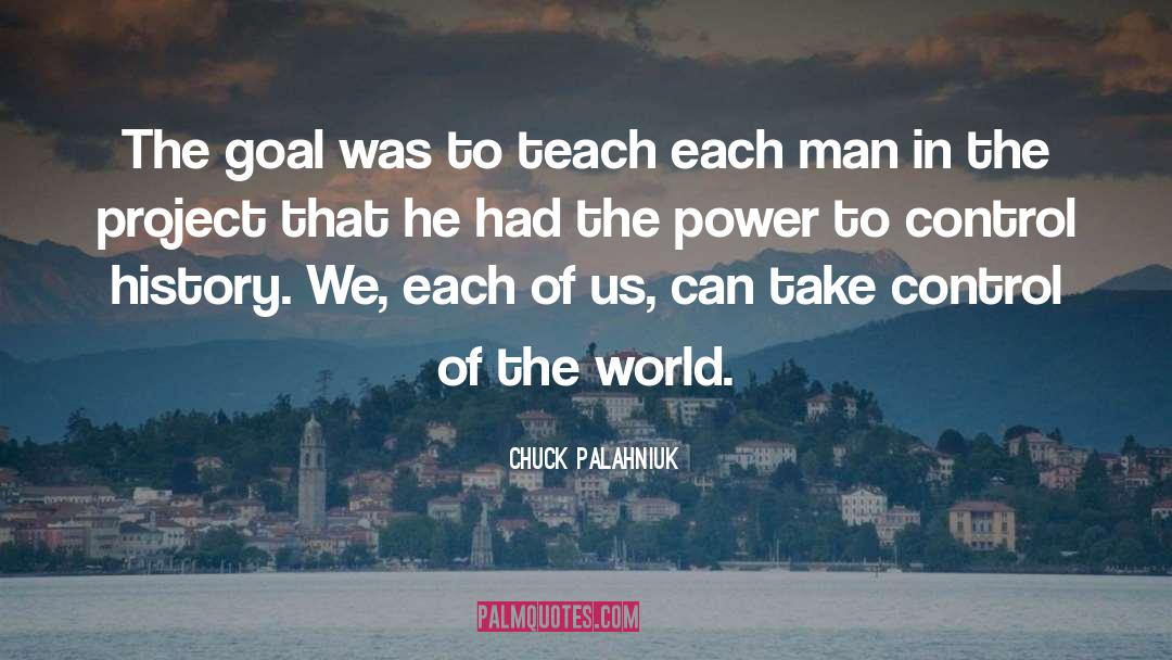 Power Imbalances quotes by Chuck Palahniuk