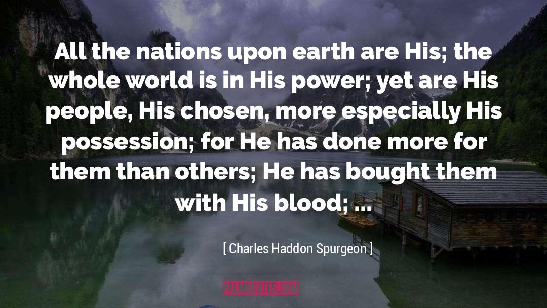 Power In Kindred quotes by Charles Haddon Spurgeon