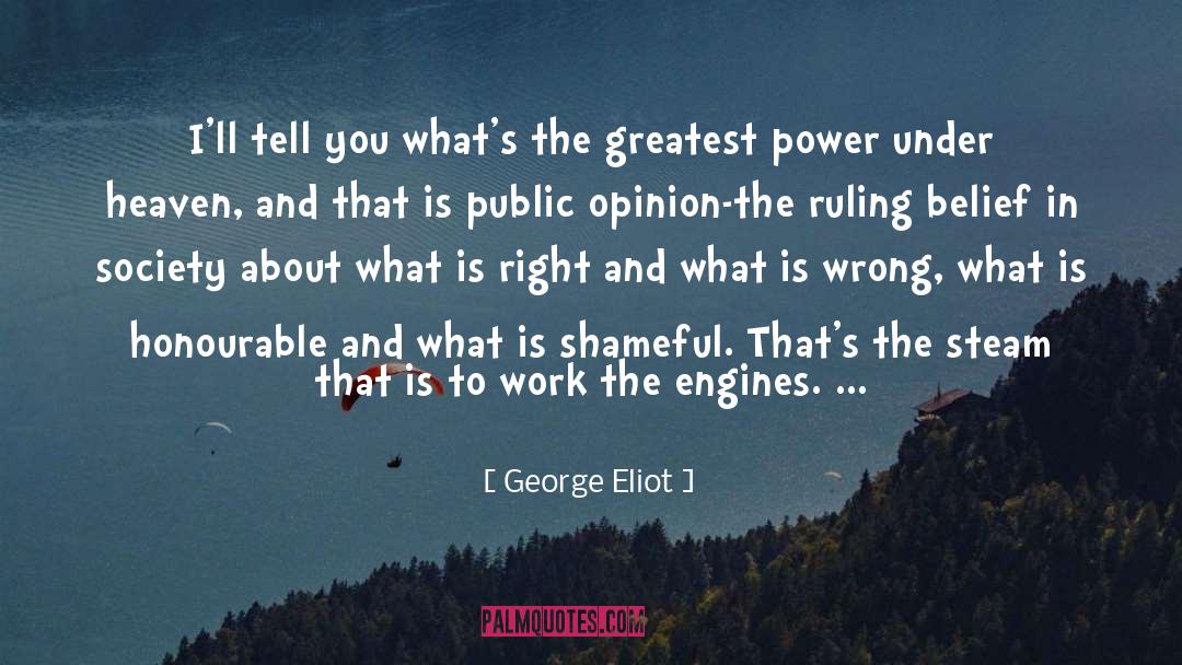 Power In The Wrong Hands quotes by George Eliot