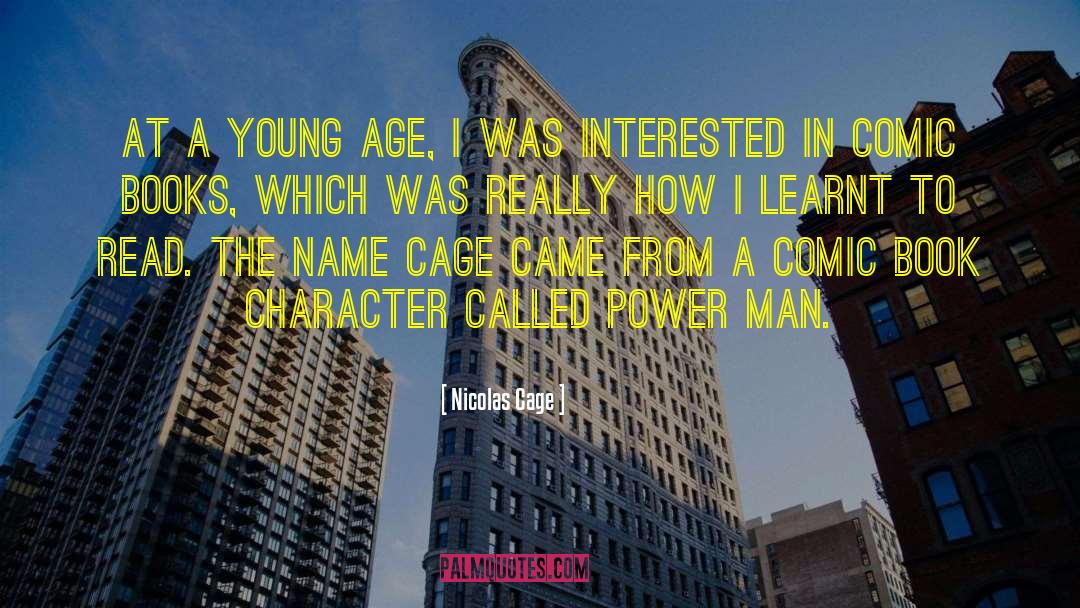 Power Man quotes by Nicolas Cage