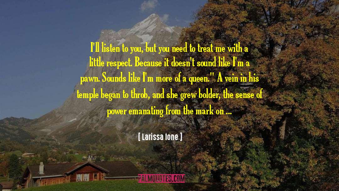 Power Of A Hug quotes by Larissa Ione