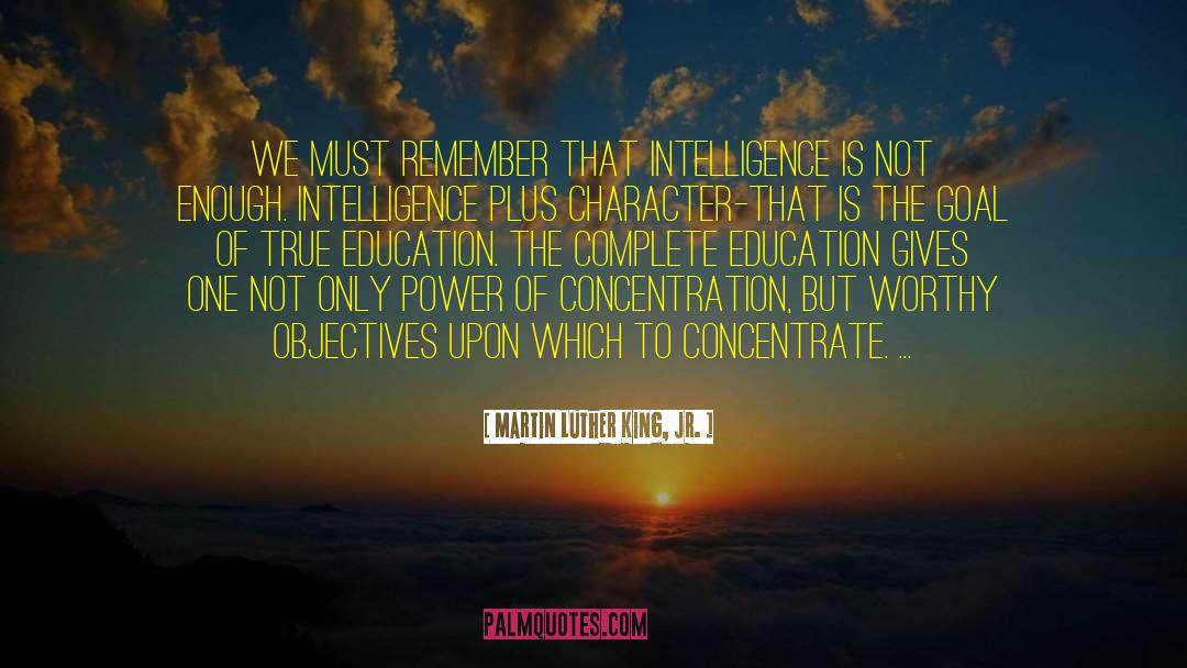 Power Of Concentration quotes by Martin Luther King, Jr.