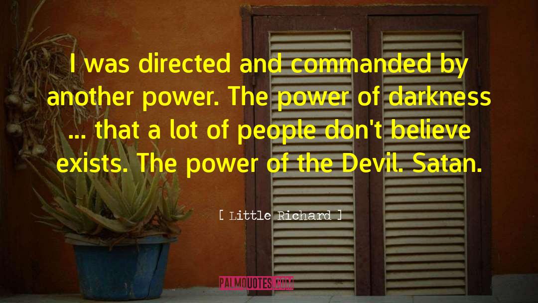 Power Of Darkness quotes by Little Richard