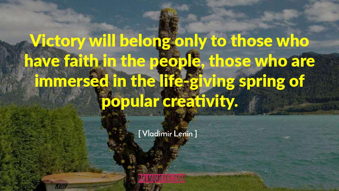 Power Of Giving quotes by Vladimir Lenin