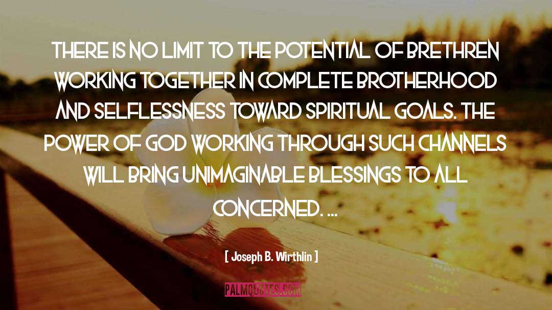 Power Of God quotes by Joseph B. Wirthlin