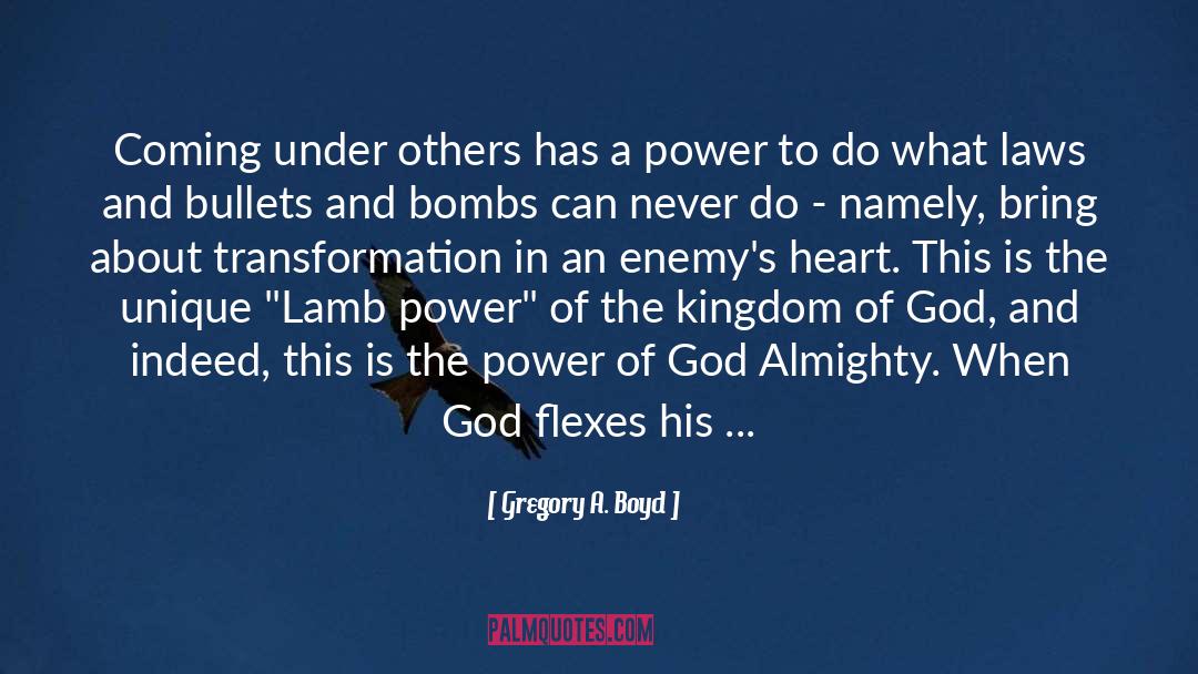 Power Of God quotes by Gregory A. Boyd