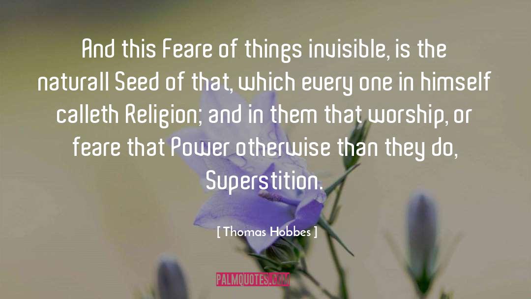 Power Of Hope quotes by Thomas Hobbes