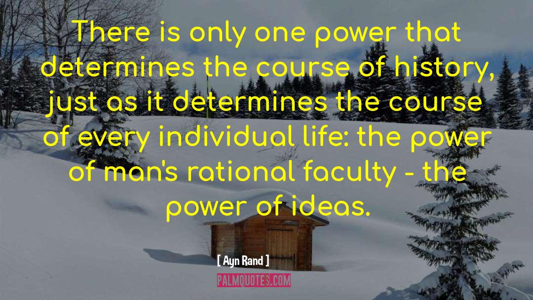 Power Of Ideas quotes by Ayn Rand