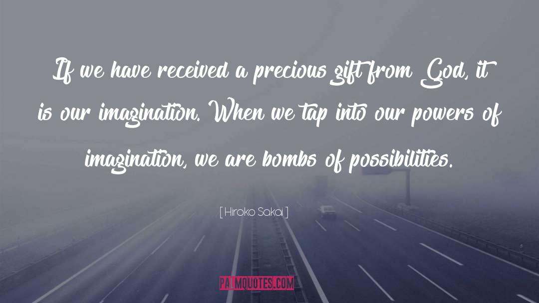 Power Of Imagination quotes by Hiroko Sakai
