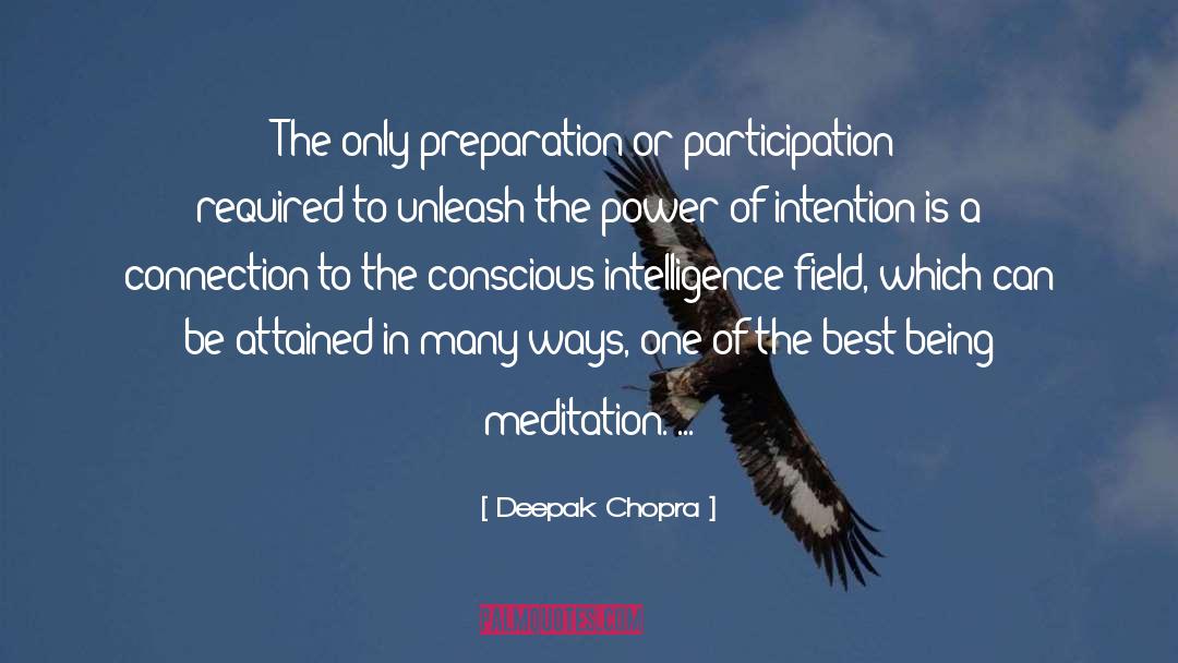 Power Of Intention quotes by Deepak Chopra