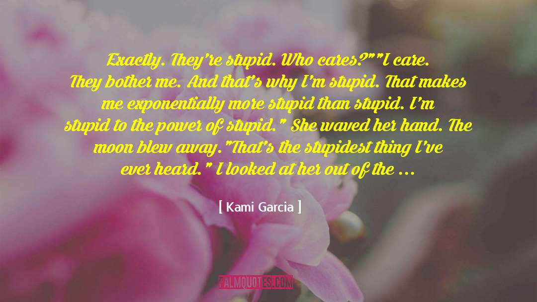 Power Of Knowledge quotes by Kami Garcia