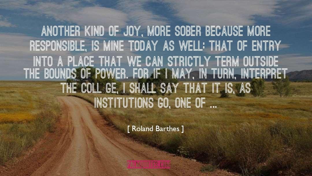 Power Of Language quotes by Roland Barthes