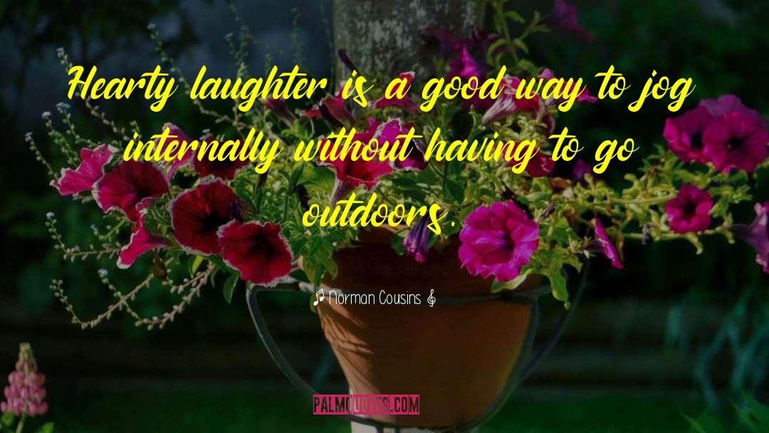 Power Of Laughter quotes by Norman Cousins