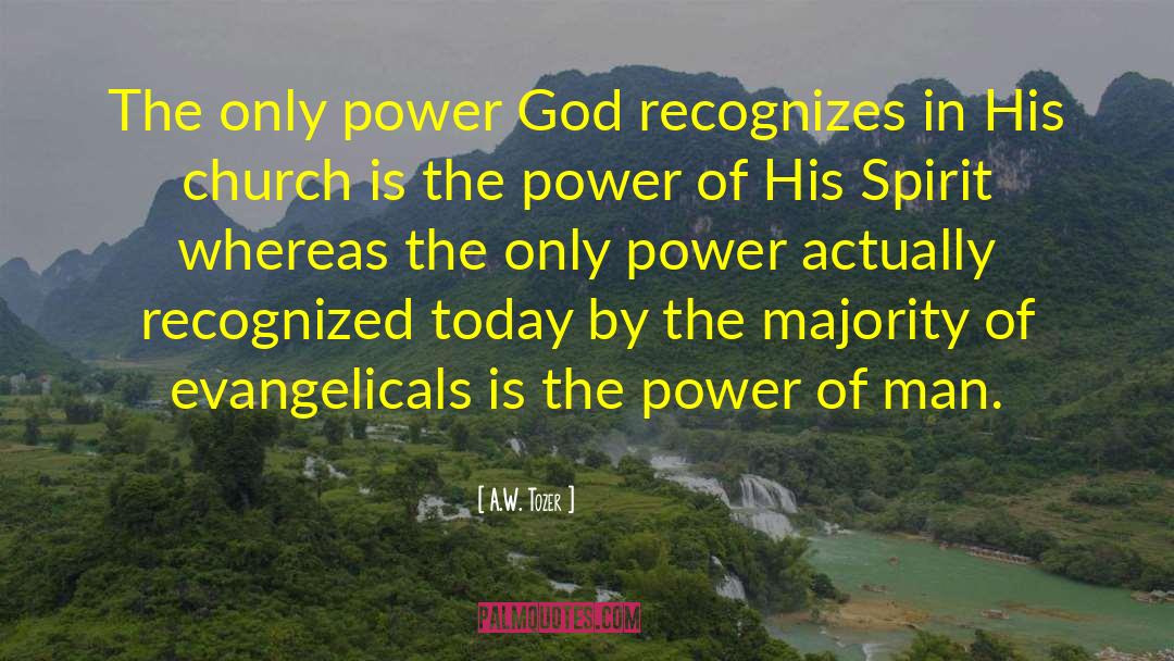 Power Of Man quotes by A.W. Tozer