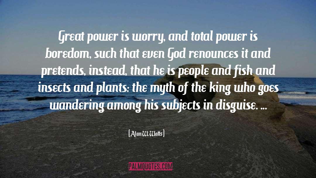 Power Of Mind quotes by Alan W. Watts