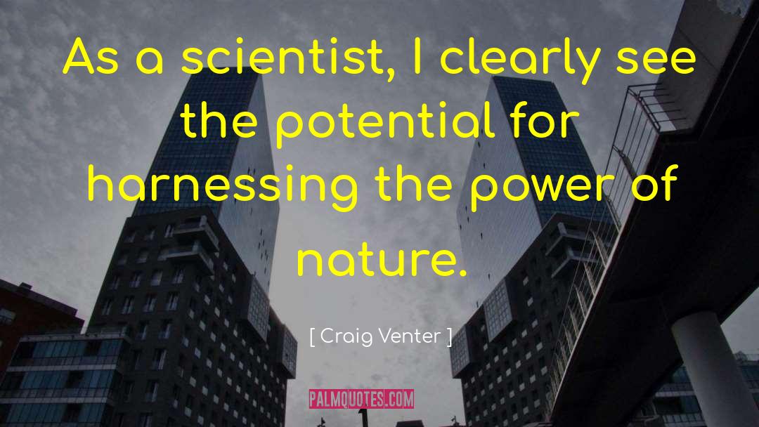 Power Of Nature quotes by Craig Venter