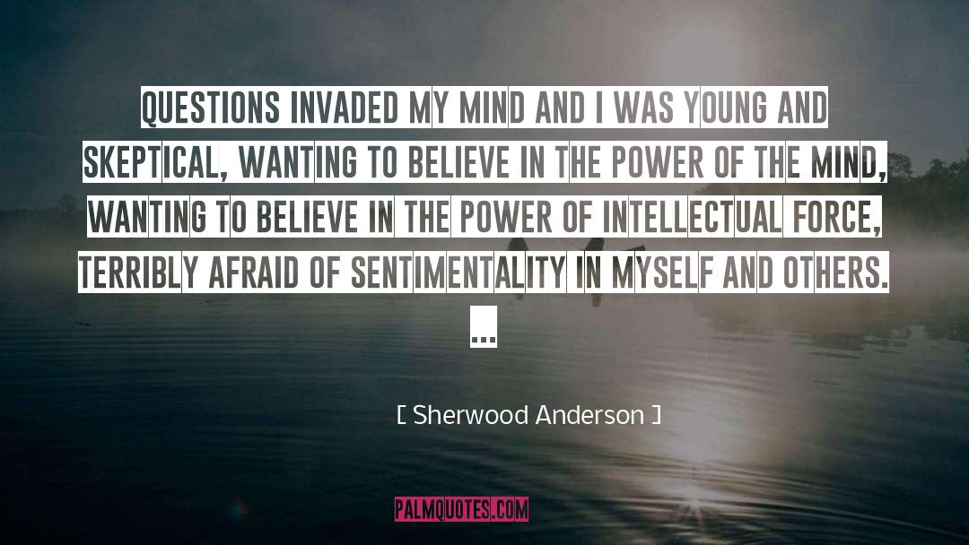 Power Of Oneness quotes by Sherwood Anderson