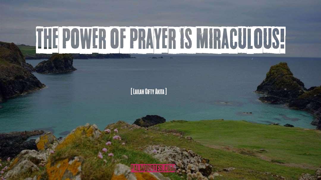 Power Of Prayer quotes by Lailah Gifty Akita