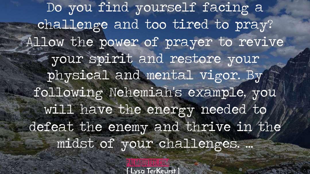 Power Of Prayer quotes by Lysa TerKeurst