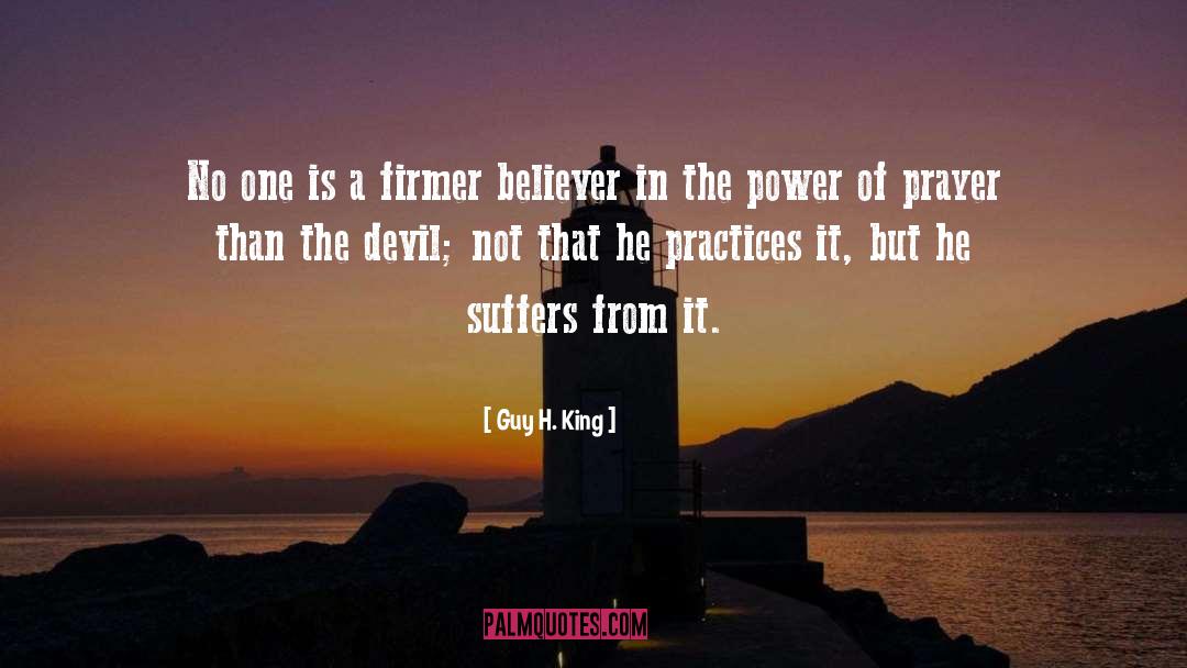 Power Of Prayer quotes by Guy H. King