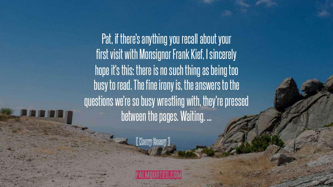 Power Of Reading quotes by Kerry Casey