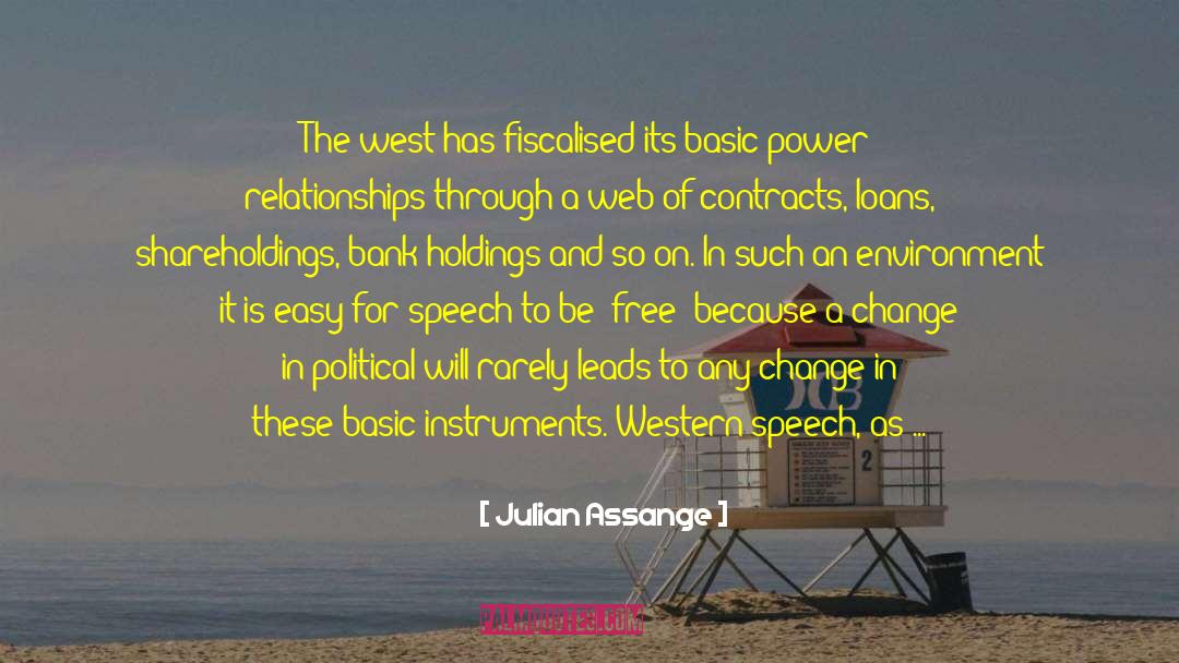 Power Of Speech quotes by Julian Assange