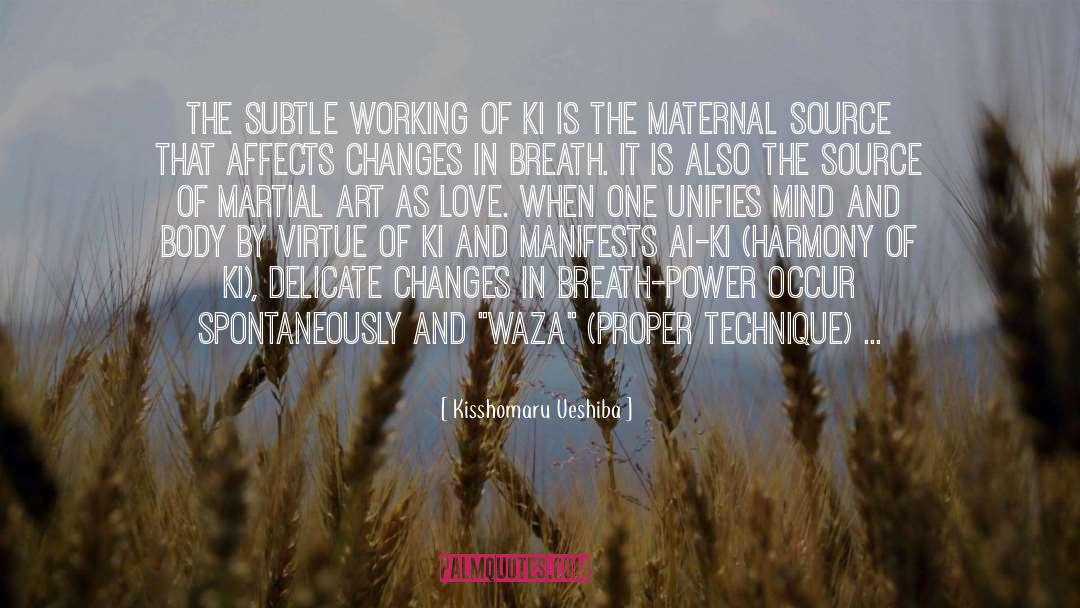 Power Of The Breath quotes by Kisshomaru Ueshiba