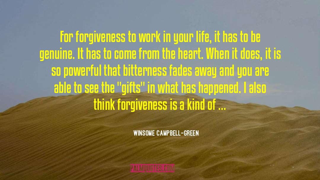 Power Of The Heart quotes by Winsome Campbell-Green