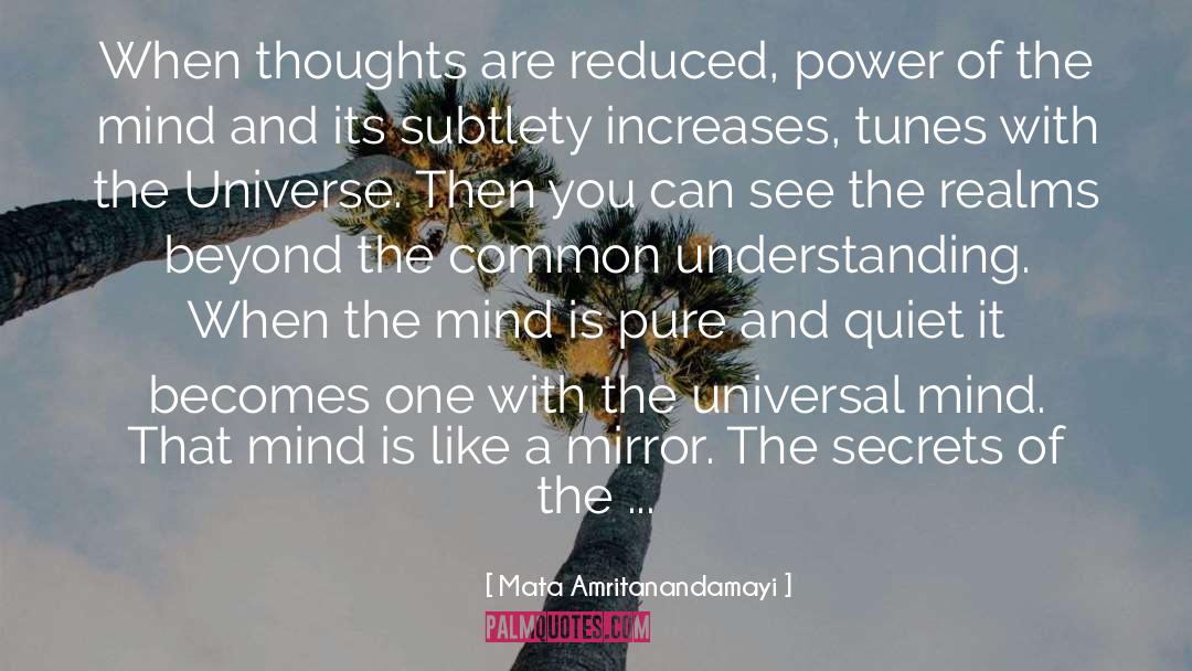 Power Of The Mind quotes by Mata Amritanandamayi