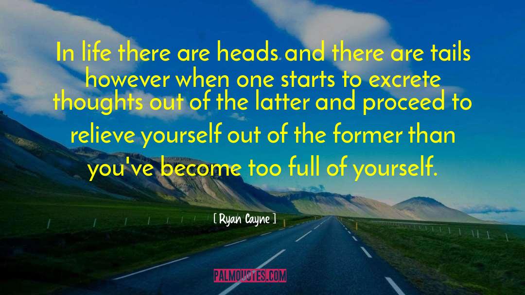 Power Of Thoughts quotes by Ryan Cayne