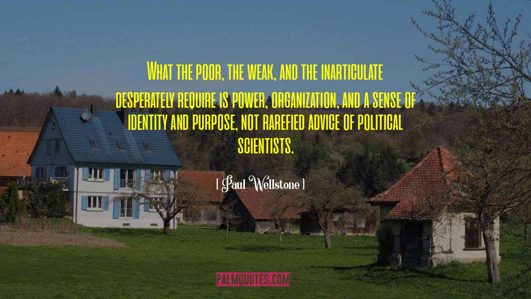 Power Of Understanding quotes by Paul Wellstone