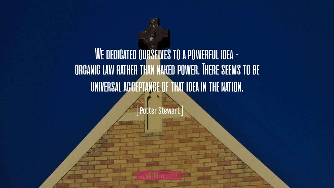 Power Of Understanding quotes by Potter Stewart