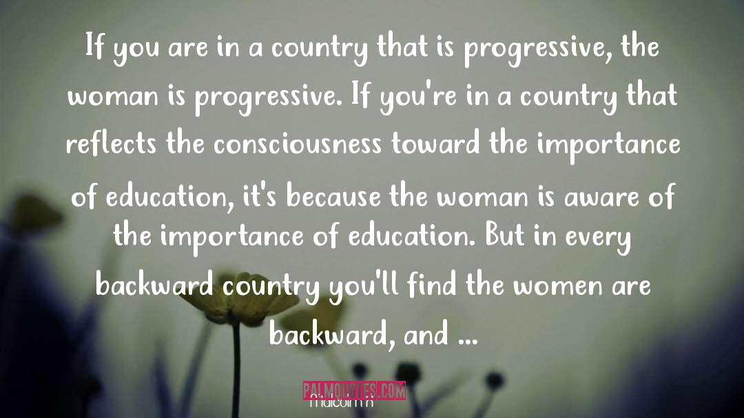 Power Of Women quotes by Malcolm X