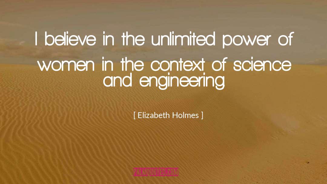 Power Of Women quotes by Elizabeth Holmes